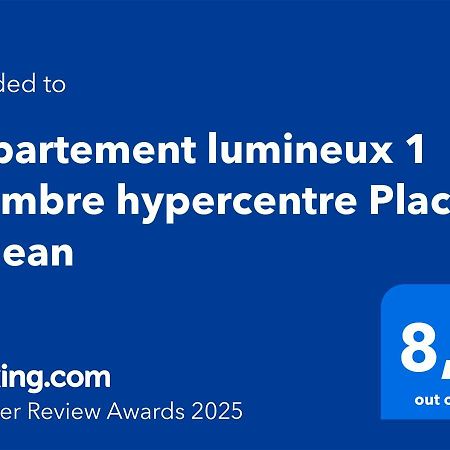 Appartement Lumineux 1 Chambre Hypercentre Place St Jean Valence  Esterno foto