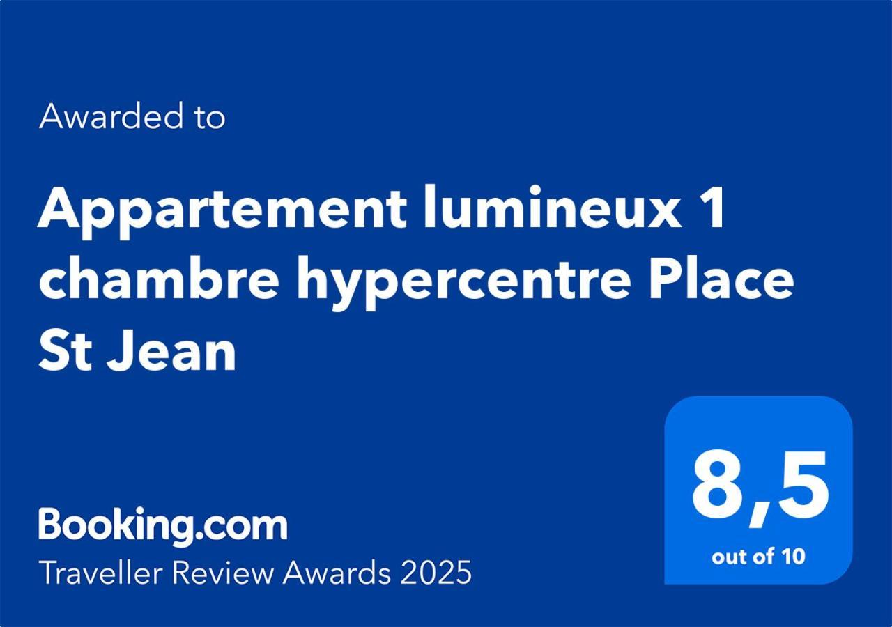 Appartement Lumineux 1 Chambre Hypercentre Place St Jean Valence  Esterno foto